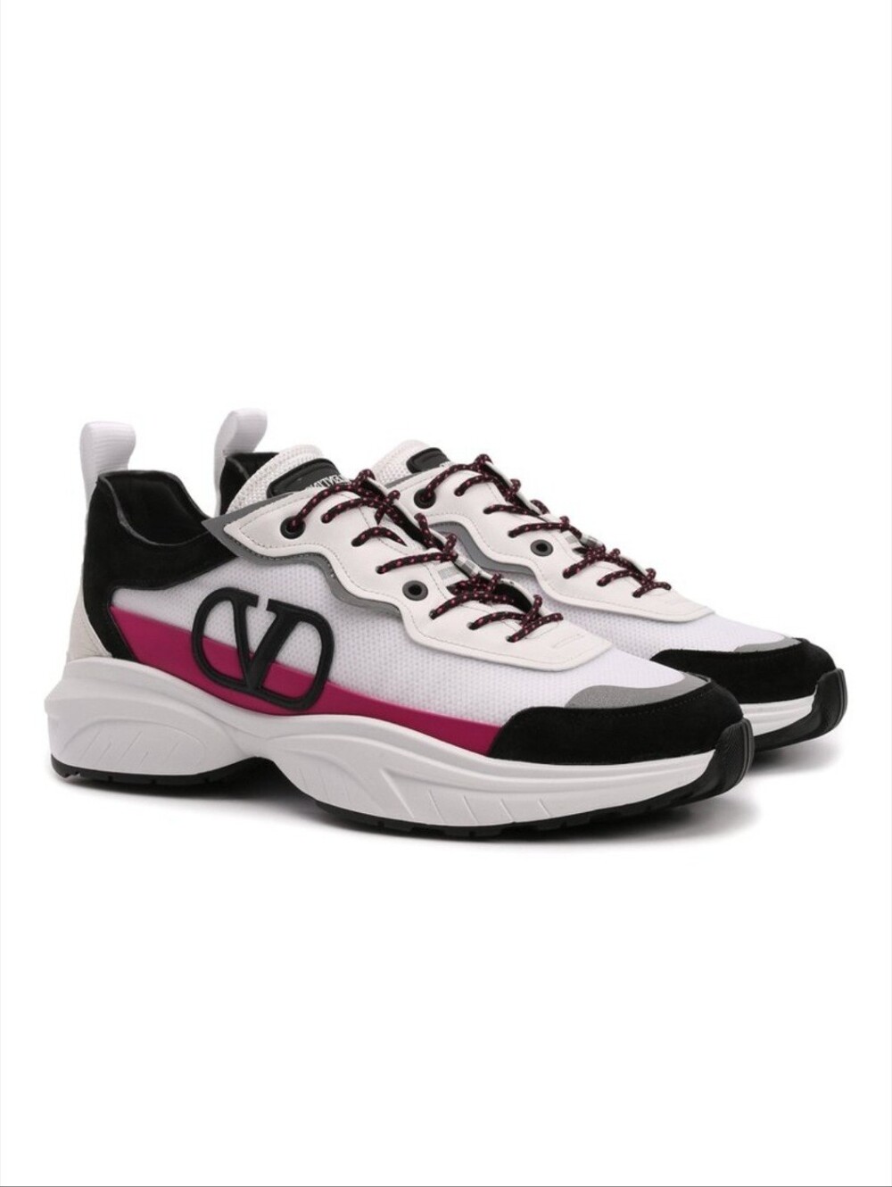 Valentino GaravaniShegoes Colorblock Leather Sneakers 38